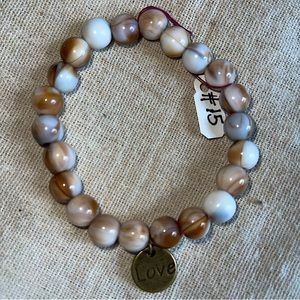 Multi-Color Handmade Beaded Bracelet (#15)